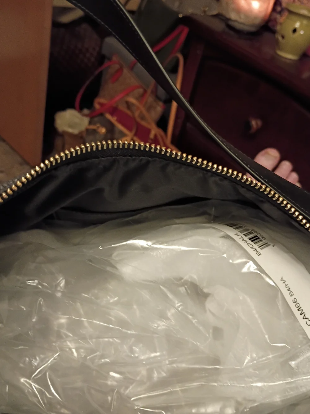 Kate Spade Knot Pebbled Leather Shoulder Bag In Black